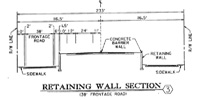 Retaining Wall Section