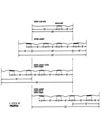 Four-Lane Rural with Rural Frontage Roads Alternative