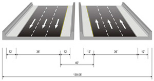 Segment C: Bridge over 16th Street