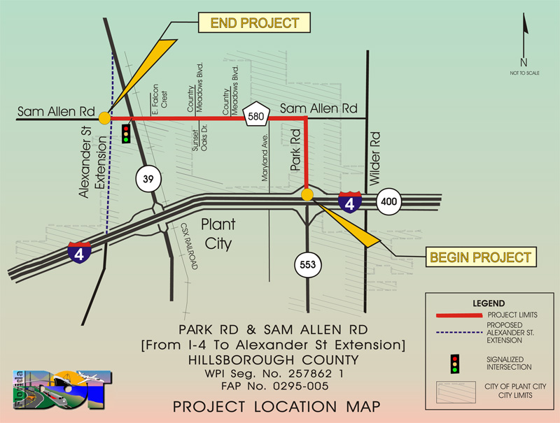 Park Road and Sam Allen Road Project Development & Environment (PD&E) Study