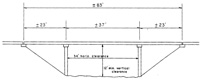 Proposed SR 44 / Rails to Trails Bridge Profile