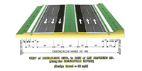 Recommended 6 Lane Urban Roadway Typical Section