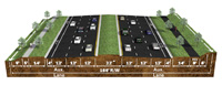 Four-Lane Divided with Auxiliary Lanes Urban Typical Section From East of Curley Road to Foxwood Blvd