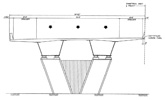 Proposed Typical Section Grade Separation – 4 Steel Box Girders