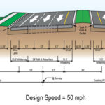 North Kossik Rd. to Morningside Dr. Segment B and C Alternative 1 (High Speed Urban Alternative)